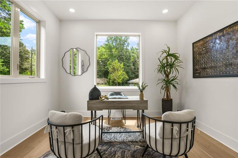 Furnished interior view inside a new home in , Atlanta (Image 5).
