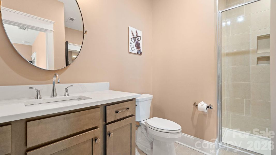 Furnished interior view inside a new home in , York (Image 39).