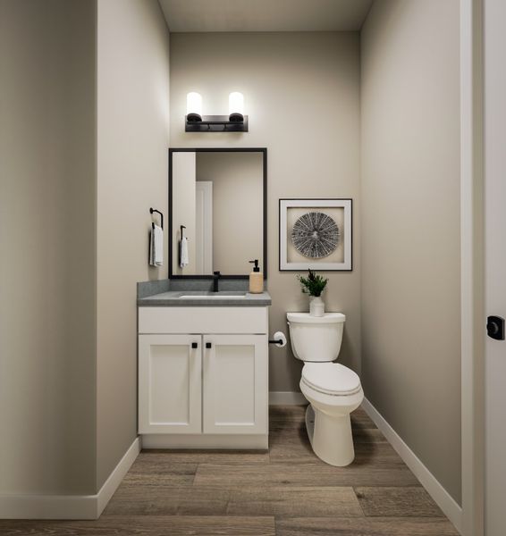Representative furnished interior of a home built from the Dahlia Plan 5006 by Tri Pointe Homes in Soleo, San Tan Valley (Image 14).