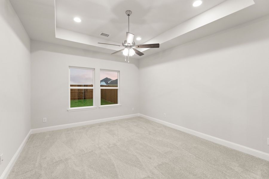 Representative unfurnished interior of a home built from the Glory by Rockwell Homes in Creekside, Royse City (Image 50). Representative unfurnished interior of a home built from the Glory by Rockwell Homes in Creekside, Royse City (Image 50).