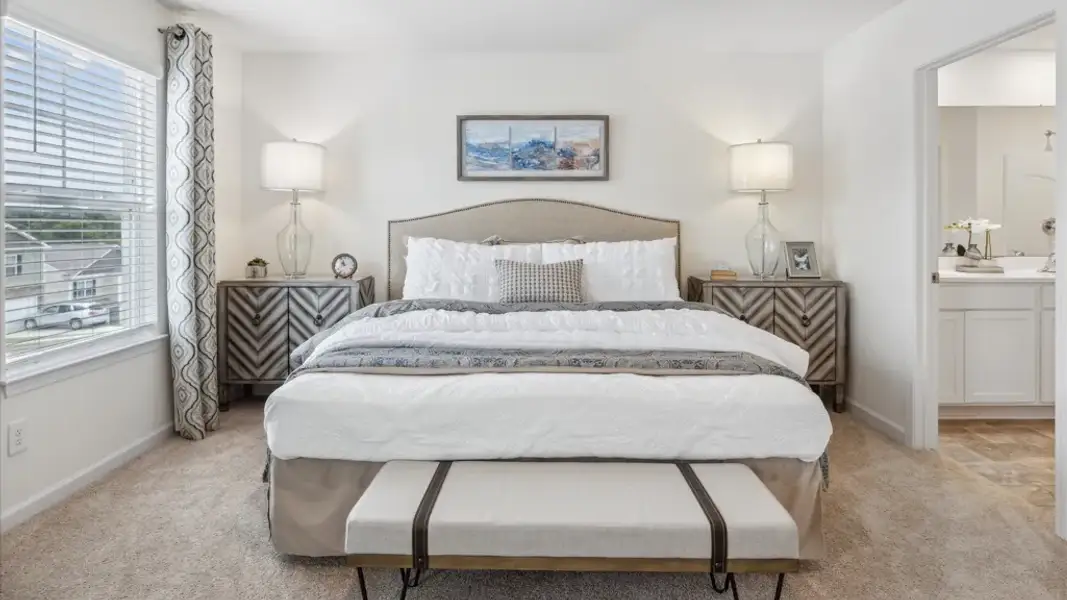 Furnished interior view inside a new home in Creekside Ridge, Dandridge (Image 12).