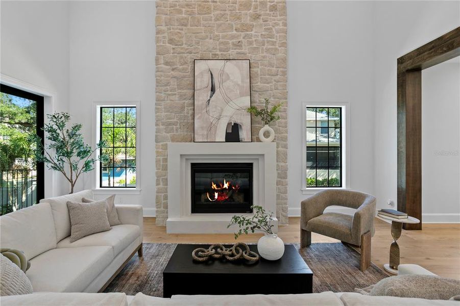 Furnished interior view inside a new home in , Tampa (Image 12).