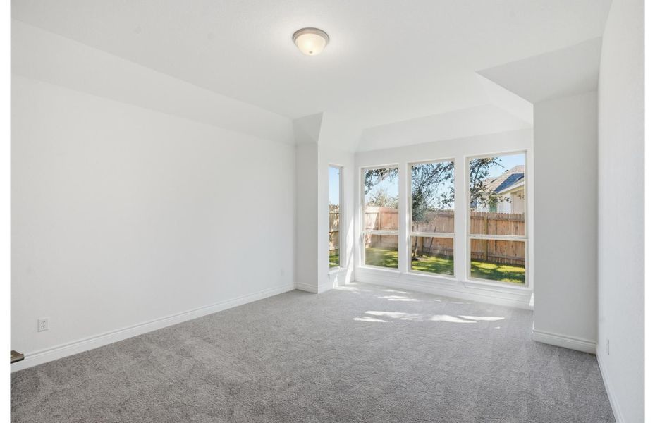 Representative unfurnished interior of a home built from the Chilton by Pulte Homes in Bison Ridge, San Antonio (Image 6). Representative unfurnished interior of a home built from the Chilton by Pulte Homes in Bison Ridge, San Antonio (Image 6).