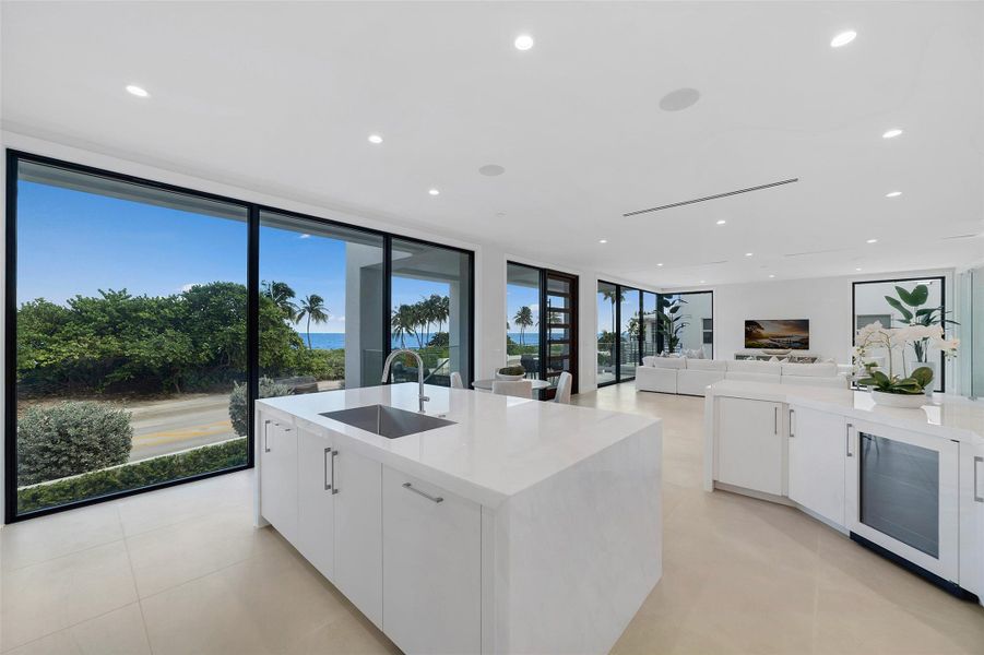 Furnished interior view inside a new home in , Fort Lauderdale (Image 14).