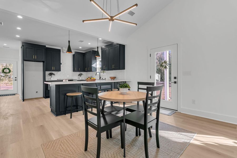 Furnished interior view inside a new home in , Hollywood (Image 10).