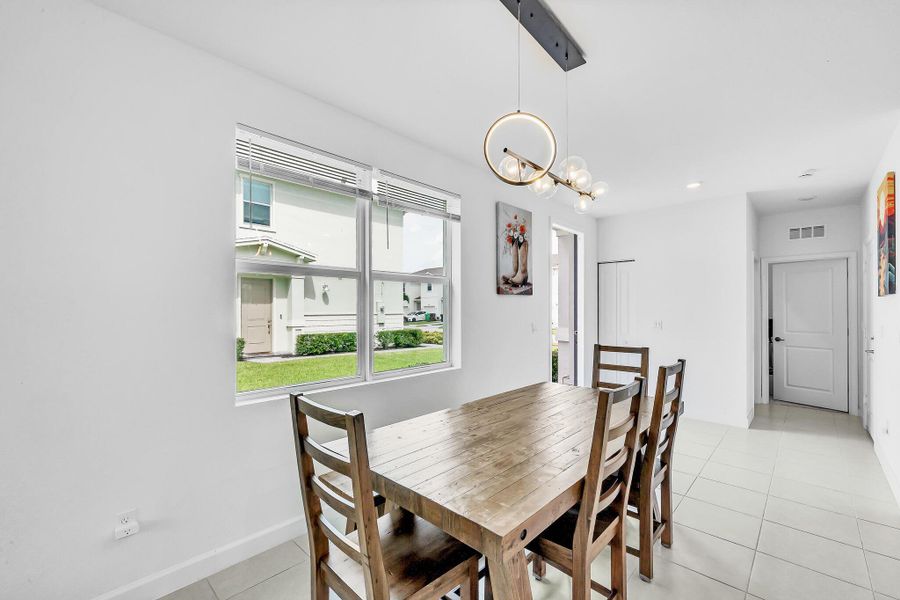 Furnished interior view inside a new home in , Port St. Lucie (Image 10).