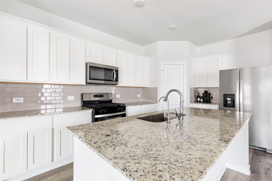 Furnished interior view inside a new home in Barrett Crossing, Crosby (Image 15).