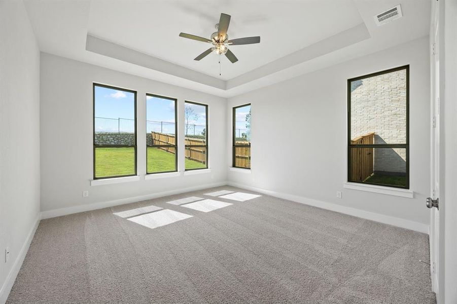 Spacious, unfurnished interior of a new home in Chatham Reserve, Providence Village (Image 26).