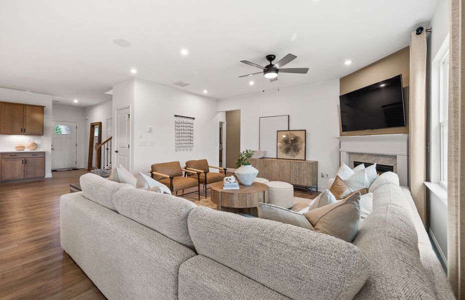 Furnished interior view inside a new home in Berkeley Mill, Cumming (Image 24).