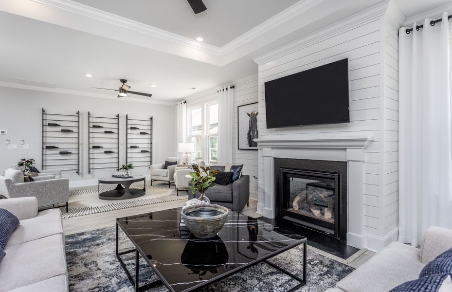 Representative furnished interior of a home built from the Renown by Del Webb in Del Webb at Chatham Park, Pittsboro (Image 10).