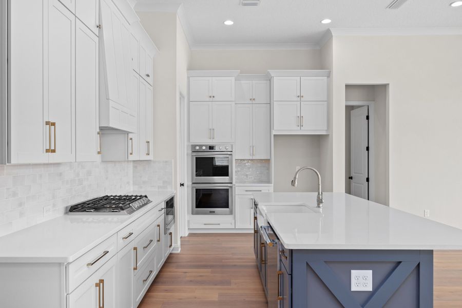 Representative furnished interior of a home built from the Aurora by Riverside Homes in Hidden Creek at SilverLeaf Phase 1, St. Augustine (Image 10).