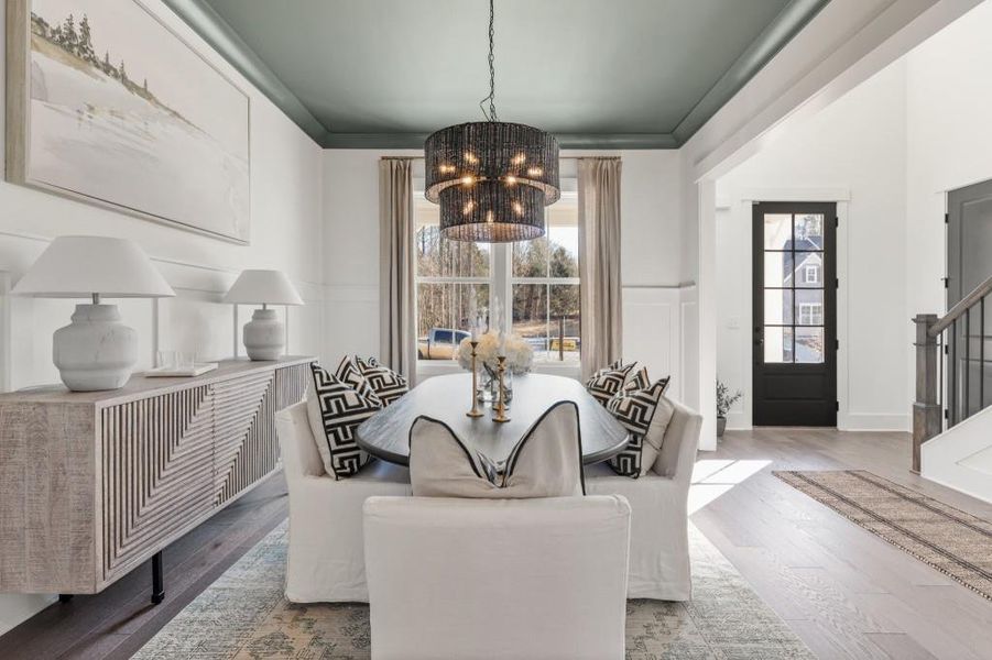 Furnished interior view inside a new home in Arden on Lanier, Cumming (Image 16).