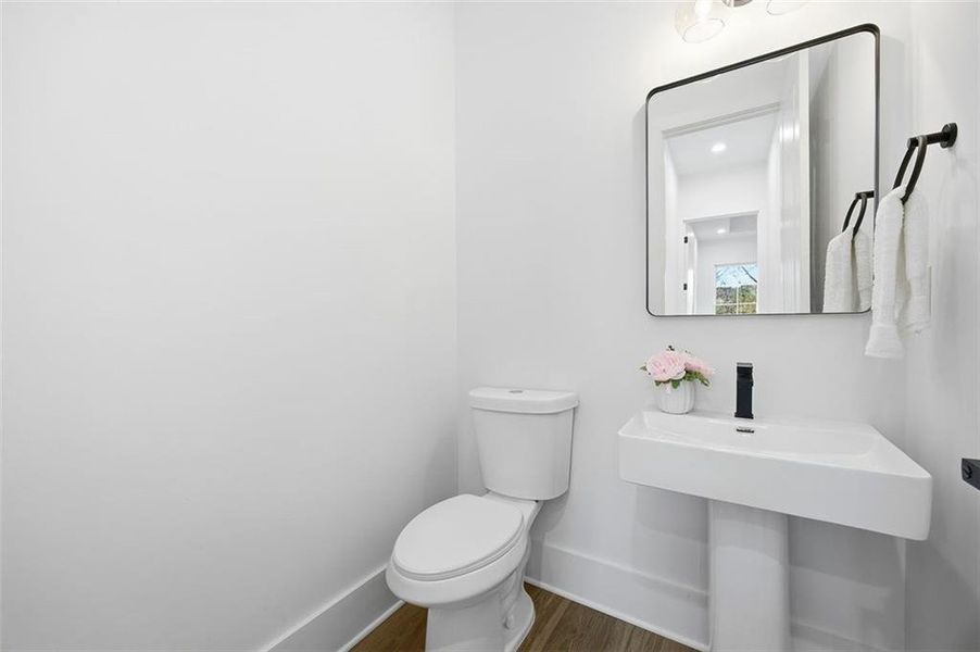 Furnished interior view inside a new home in , Dahlonega (Image 28).