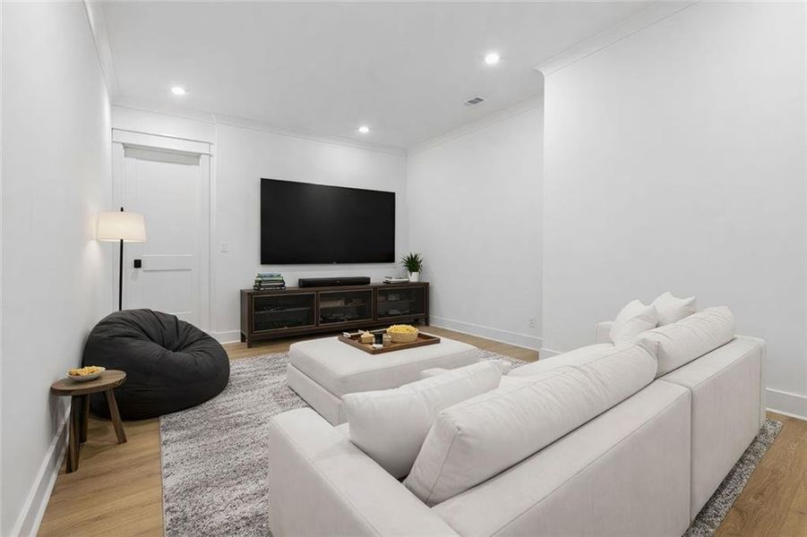 Furnished interior view inside a new home in , Dawsonville (Image 43).