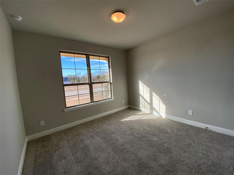 Bed #2 downstairs with walk-in closet & its own bath is perfect for nursury or older relatives