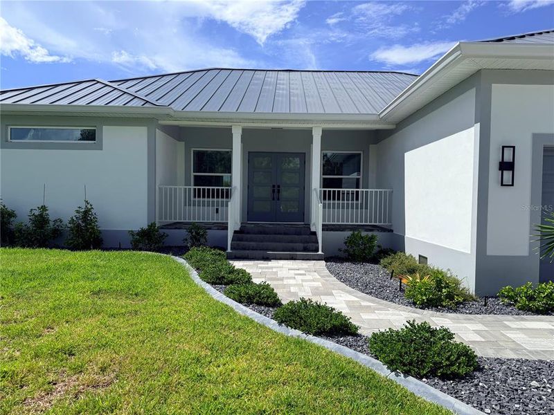 Exterior details and patio area of a home in , Port Charlotte (Image 28). Exterior details and patio area of a home in , Port Charlotte (Image 28).