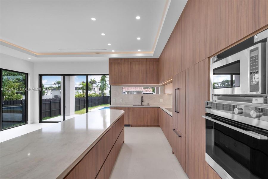 Furnished interior view inside a new home in , Miami (Image 9). Furnished interior view inside a new home in , Miami (Image 9).