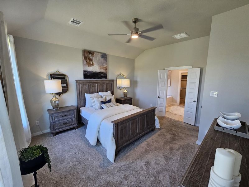 Furnished interior view inside a new home in Sunterra, Katy (Image 7). Furnished interior view inside a new home in Sunterra, Katy (Image 7).