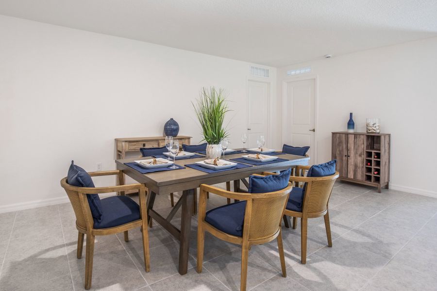 Furnished interior view inside a new home in Palm Bay, Palm Bay (Image 8).