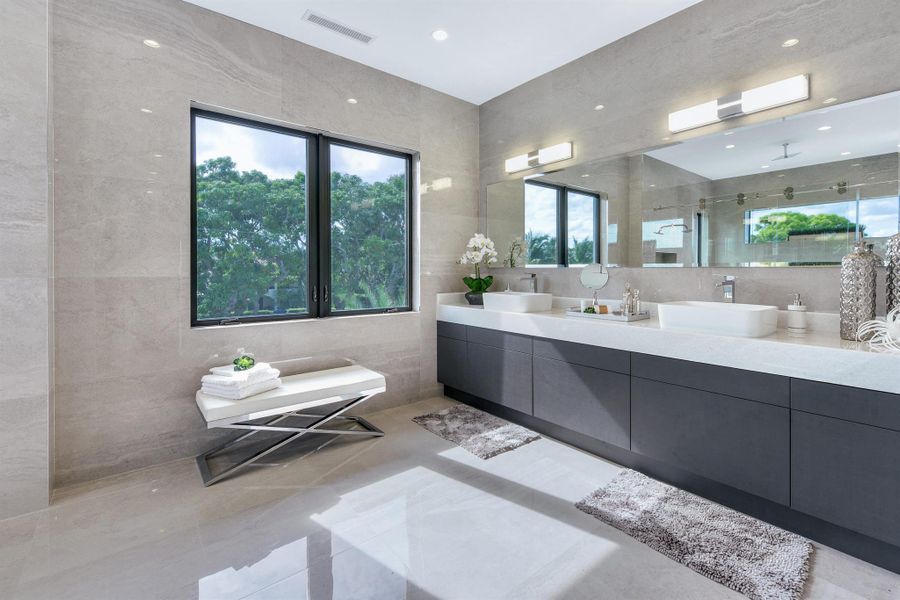 Furnished interior view inside a new home in , Boca Raton (Image 10). Furnished interior view inside a new home in , Boca Raton (Image 10).