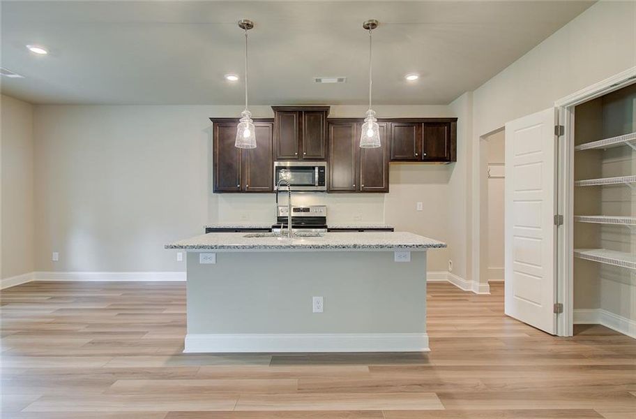 Furnished interior view inside a new home in Crofton Place Enclave, Snellville (Image 8).