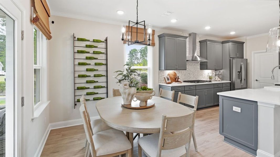 Representative furnished interior of a home built from the Braddock by Pulte Homes in Oakleaf Chase, Blythewood (Image 19).