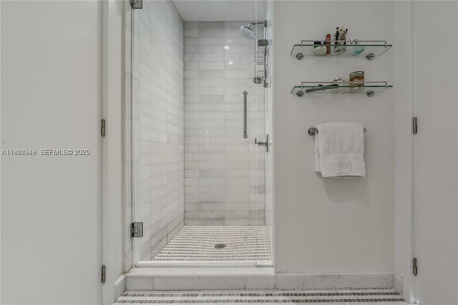 Close-up of interior finishes inside a home in Missoni Baia, Miami (Image 19).