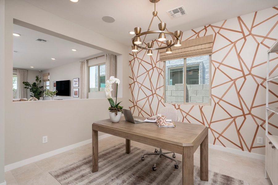 Representative furnished interior of a home built from the Sabino by Risewell Homes in Bentridge, Buckeye (Image 7).