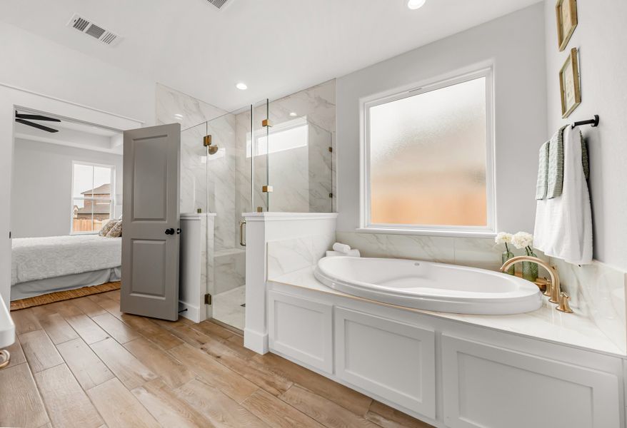 Representative furnished interior of a home built from the The Landry by Reece Homes in Oakmont, Bryan (Image 41).