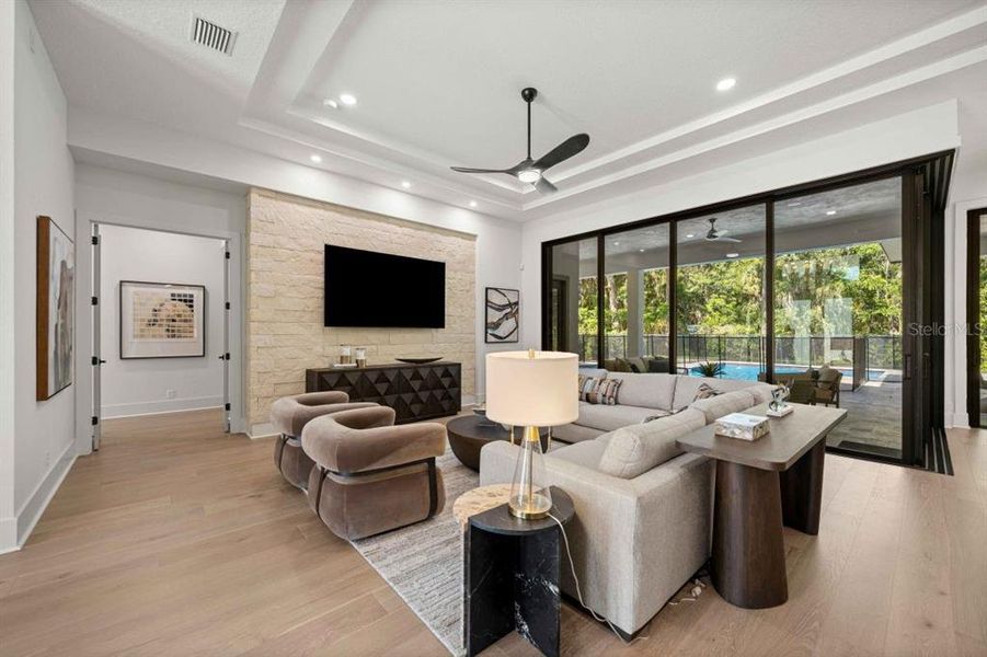Furnished interior view inside a new home in , Ocala (Image 24).