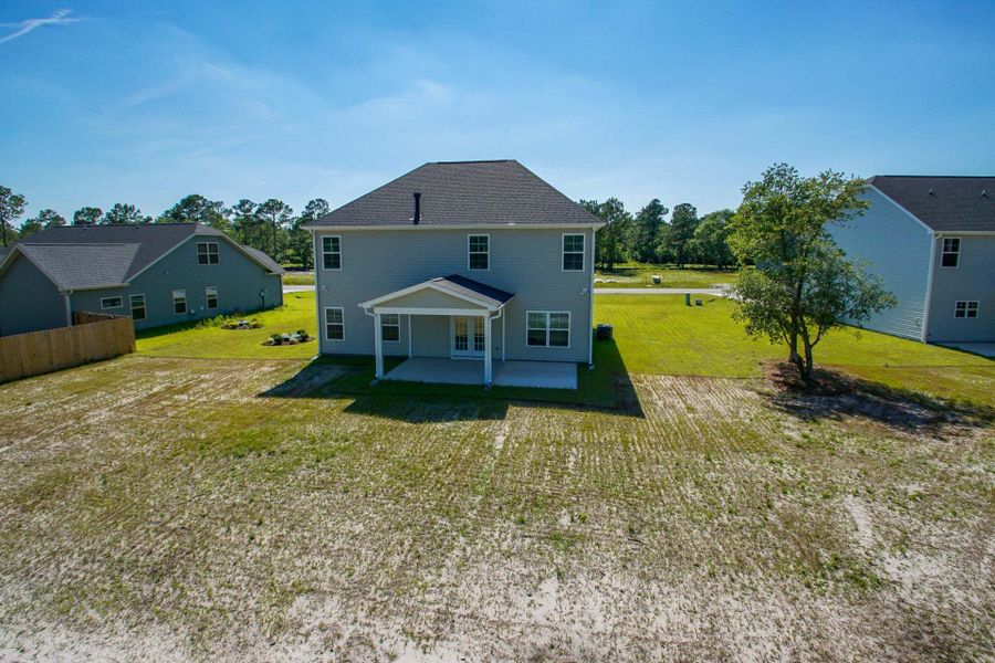 Cover Porch with Patio Option