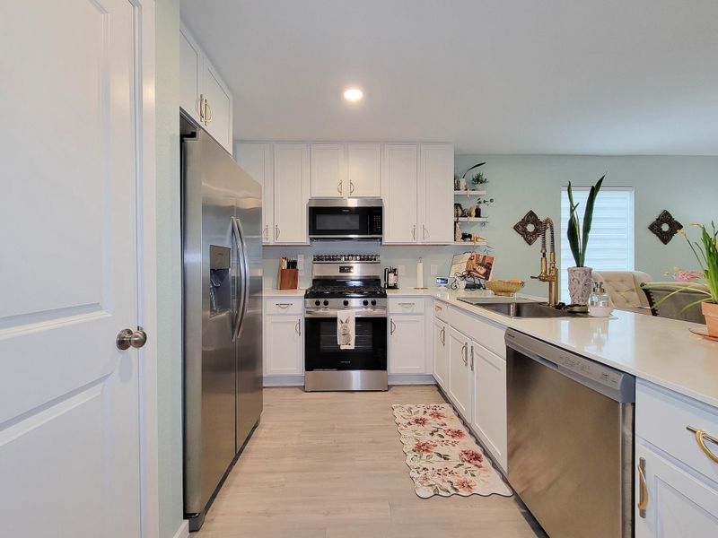 Furnished interior view inside a new home in Tavola, New Caney (Image 9).