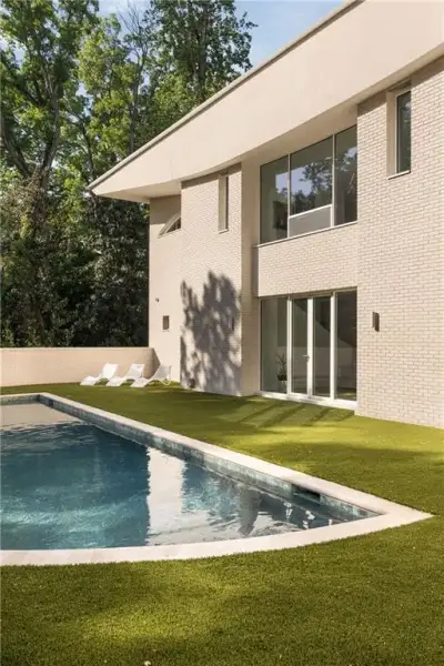 Exterior details and patio area of a home in , Atlanta (Image 39).