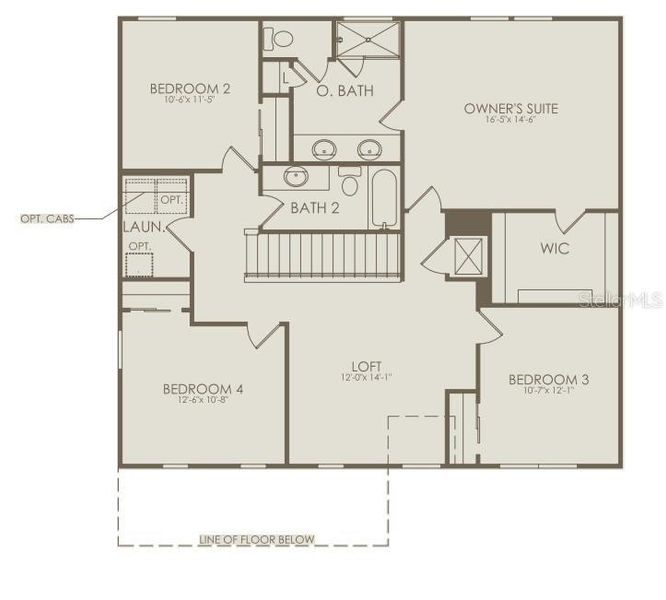 2D floor plan layout of this home in Sunrise Estates, West Melbourne, FL (Image 3). 2D floor plan layout of this home in Sunrise Estates, West Melbourne, FL (Image 3).