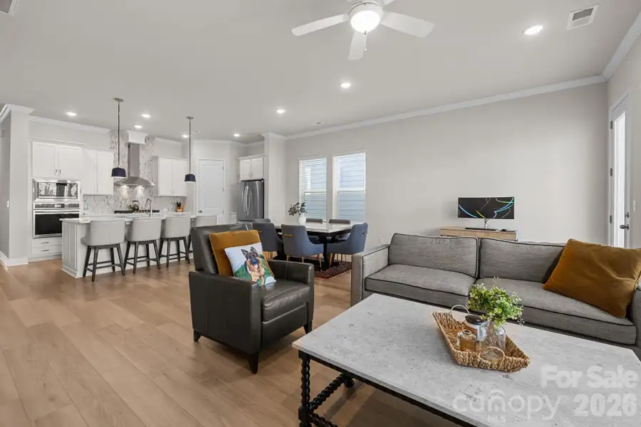 Furnished interior view inside a new home in Encore at Streamside - Classic Series, Waxhaw (Image 11).