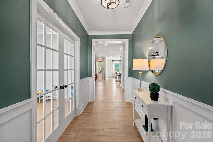Furnished interior view inside a new home in , Huntersville (Image 33).