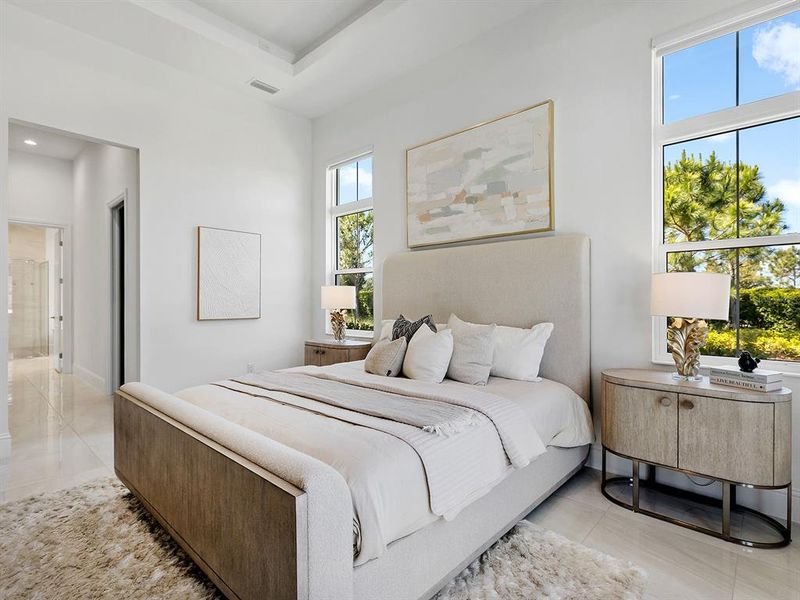 Furnished interior view inside a new home in , Lakewood Ranch (Image 16).