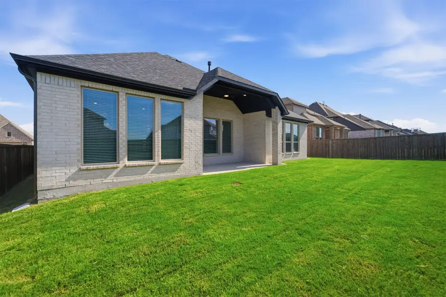 Exterior details and patio area of a home in Sonoma Verde, Heath (Image 30). Exterior details and patio area of a home in Sonoma Verde, Heath (Image 30).