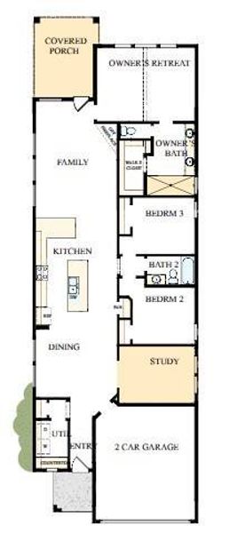 The success of a floor plan is the way you can move through it…You’ll be amazed at how well this home lives…We call it traffic patterns.