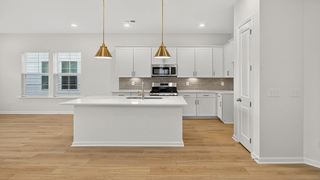 Furnished interior view inside a new home in Park Circle Single Family Homes, North Charleston (Image 12).