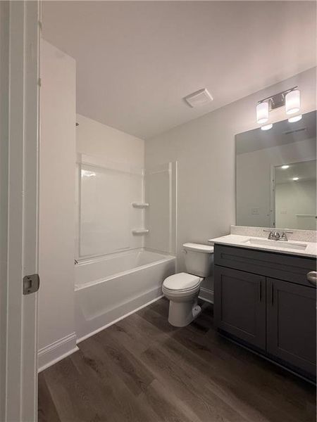 Furnished interior view inside a new home in Porter Reserve, Decatur (Image 7). Furnished interior view inside a new home in Porter Reserve, Decatur (Image 7).