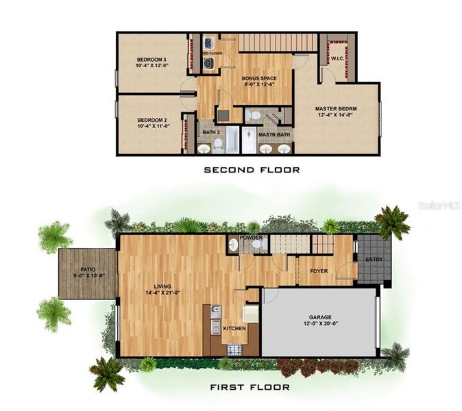 Sample Charlotte Floor Plan