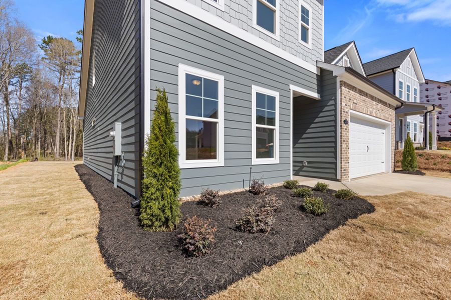 Representative exterior photo of a completed home built from the Danbury by Crawford Creek Communities in Red Bird Manor, Jefferson, GA (Image 25).