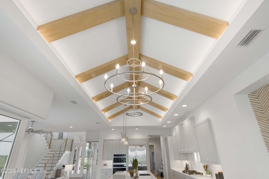 Furnished interior view inside a new home in , Ponte Vedra Beach (Image 40).