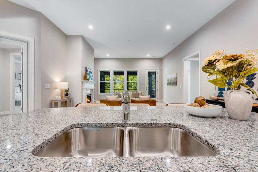 Furnished interior view inside a new home in , Charlotte (Image 4). Furnished interior view inside a new home in , Charlotte (Image 4).