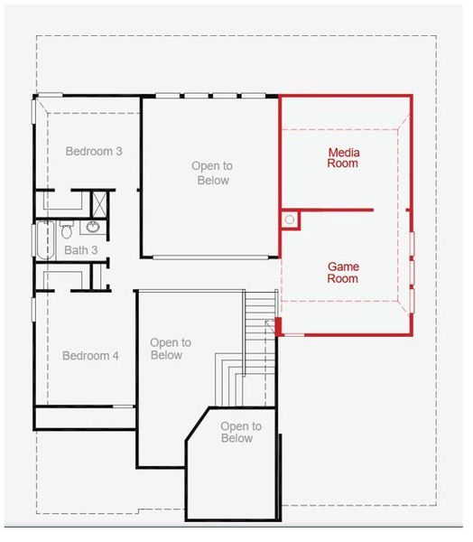 2nd Floorplan - Representative Photo 2nd Floorplan - Representative Photo