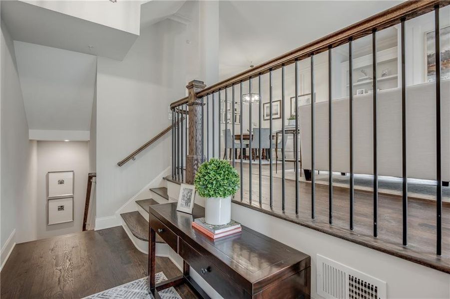 Furnished interior view inside a new home in , Suwanee (Image 8).