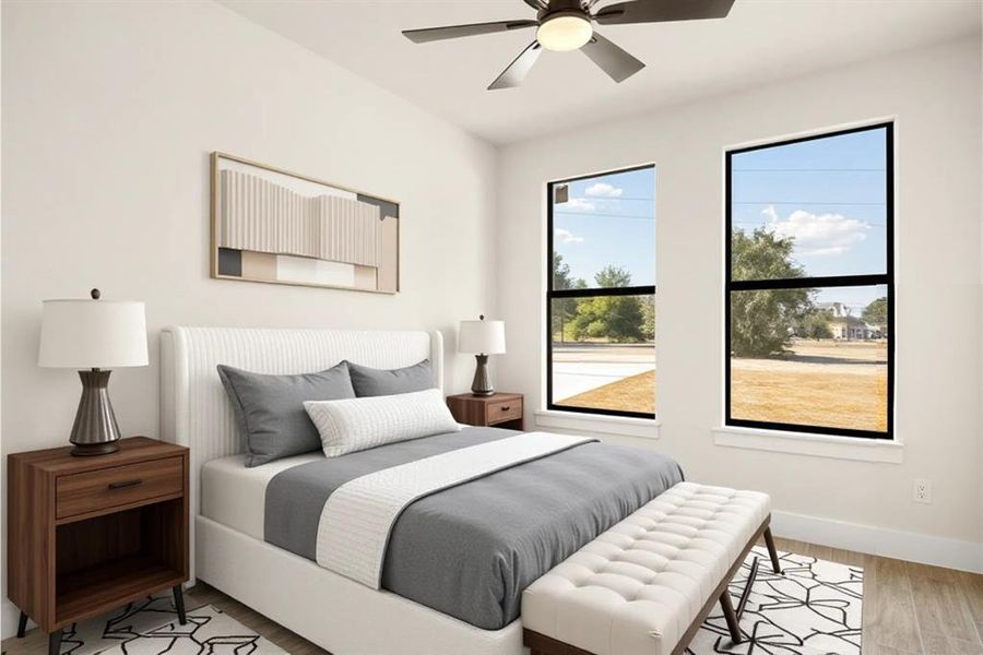 Furnished interior view inside a new home in , Granbury (Image 12). Furnished interior view inside a new home in , Granbury (Image 12).