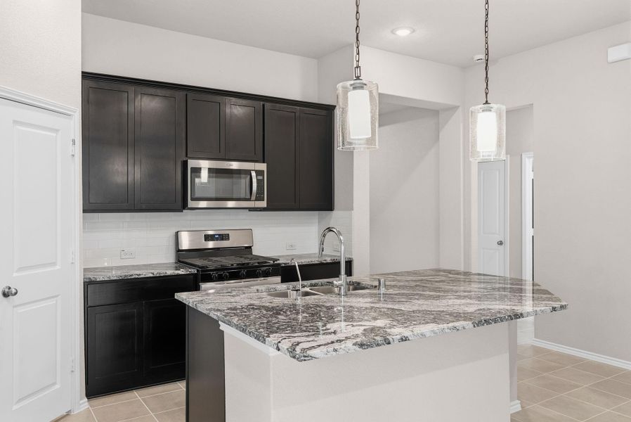 Furnished interior view inside a new home in Escondido, Magnolia (Image 8).
