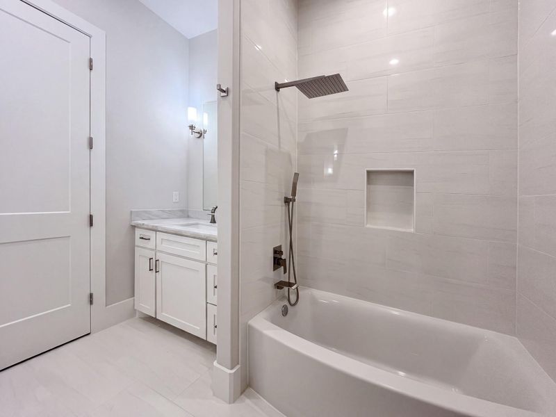 Furnished interior view inside a new home in , Houston (Image 4).